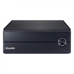 Shuttle XPС slim XH610V barebone-tietokonerunko 3.5L kokoinen PC Musta Intel H610 LGA 1700