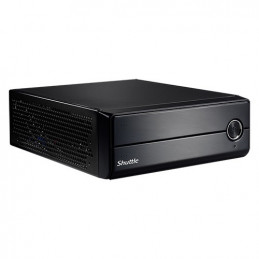 Shuttle XPС slim XH610V barebone-tietokonerunko 3.5L kokoinen PC Musta Intel H610 LGA 1700