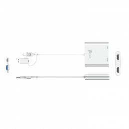 j5create JCA365-N USB-C® - Dual HDMI™ Multi-Monitor Adapter