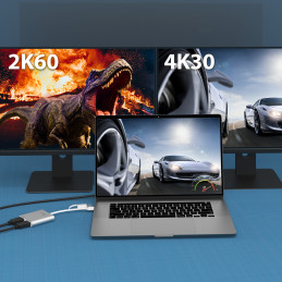 j5create JCA365-N USB-C® - Dual HDMI™ Multi-Monitor Adapter