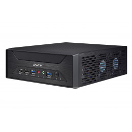 Shuttle XH510G barebone-tietokonerunko Musta Intel H510 LGA 1200 (Socket H5)