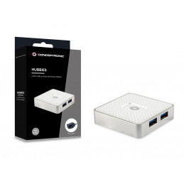 Conceptronic HUBBIES03W keskitin USB 3.2 Gen 1 (3.1 Gen 1) Micro-B 5000 Mbit s Valkoinen