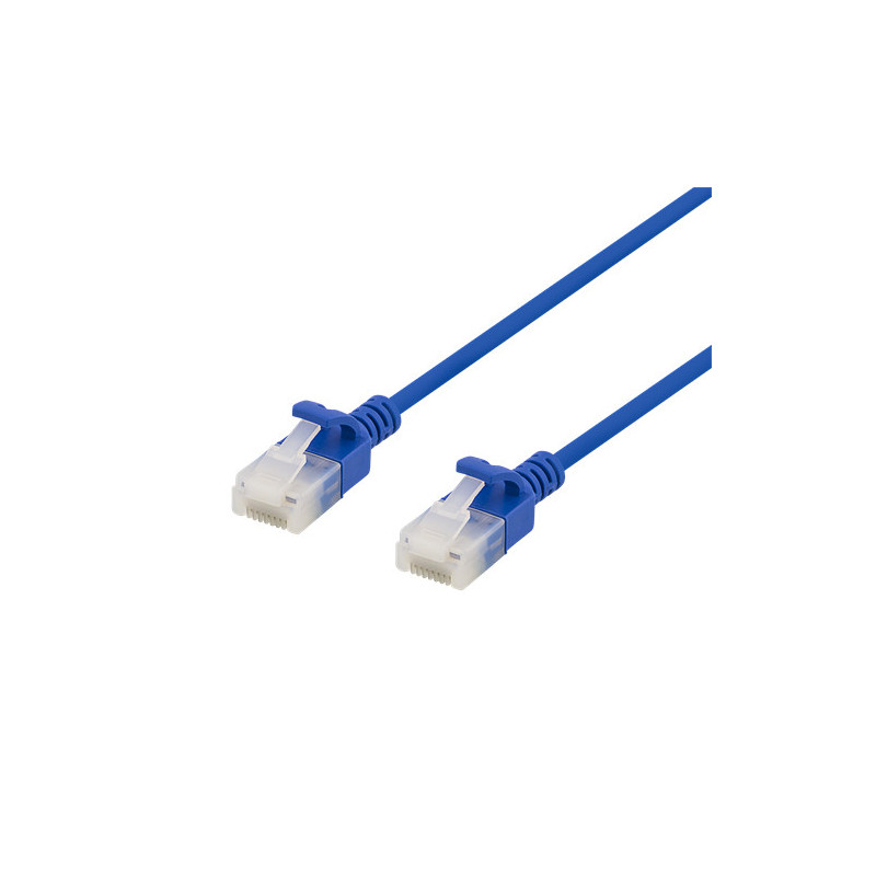 Deltaco UUTP-1061 verkkokaapeli Sininen 5 m Cat6a U UTP (UTP)