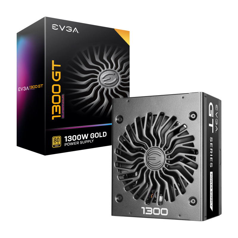 EVGA SuperNOVA 1300 GT virtalähdeyksikkö 1300 W 24-pin ATX ATX Musta