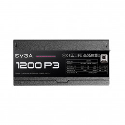 EVGA SuperNOVA 1200 P3 virtalähdeyksikkö 1200 W 24-pin ATX ATX Musta