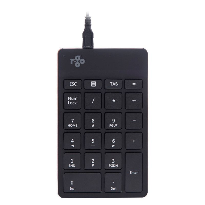 R-Go Tools RGOCONMWLBL Numeerinen näppäimistö Universaali Bluetooth Musta