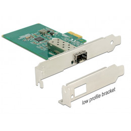 DeLOCK 89481 verkkokortti Sisäinen Kuitu 1000 Mbit s