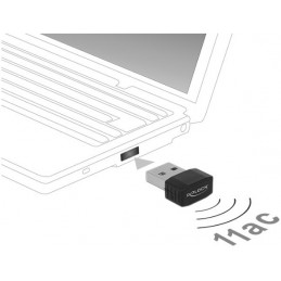 DeLOCK 12461 verkkokortti WLAN 433 Mbit s