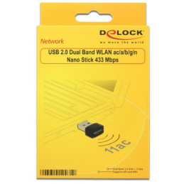 DeLOCK 12461 verkkokortti WLAN 433 Mbit s