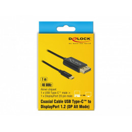DeLOCK 83709 USB grafiikka-adapteri 3840 x 2160 pikseliä Musta