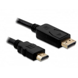 DeLOCK Cable Displayport  HDMI m m 2m Musta