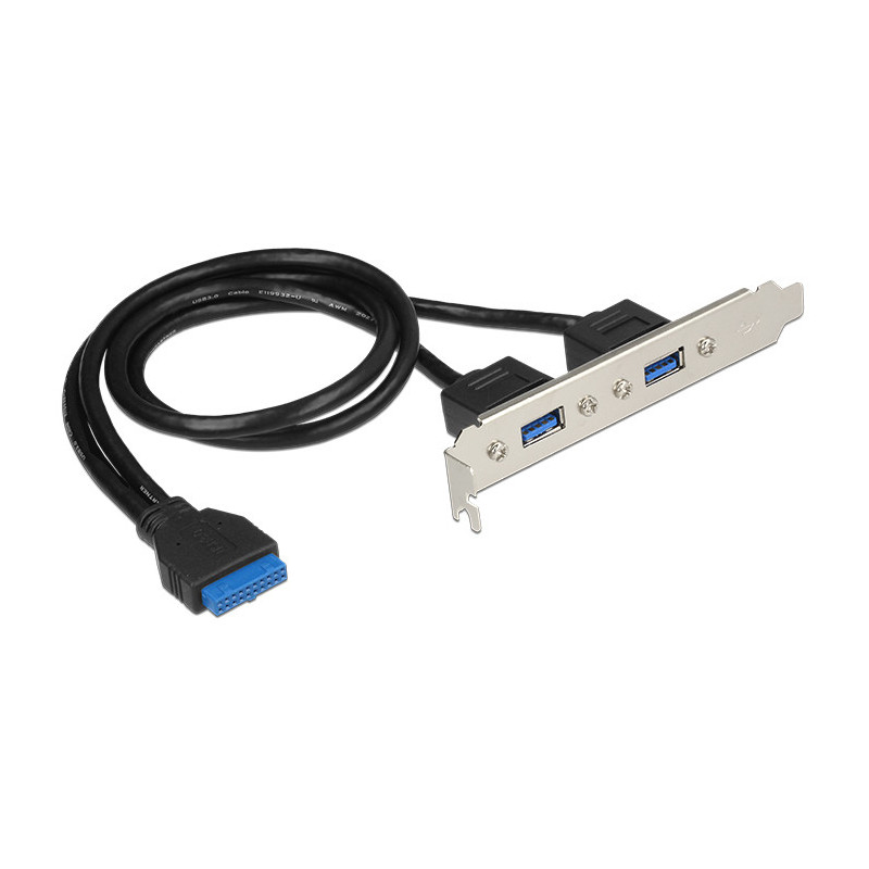 DeLOCK 84836 liitäntäkortti -sovitin Sisäinen USB 3.2 Gen 1 (3.1 Gen 1)