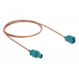 DeLOCK 90002 koaksiaalikaapeli RG-316 U FAKRA Z Beige, Sininen