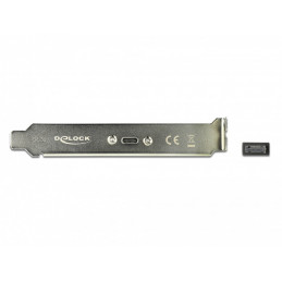 DeLOCK 89936 USB-kaapeli 0,5 m USB 3.2 Gen 2 (3.1 Gen 2) USB A USB C Musta