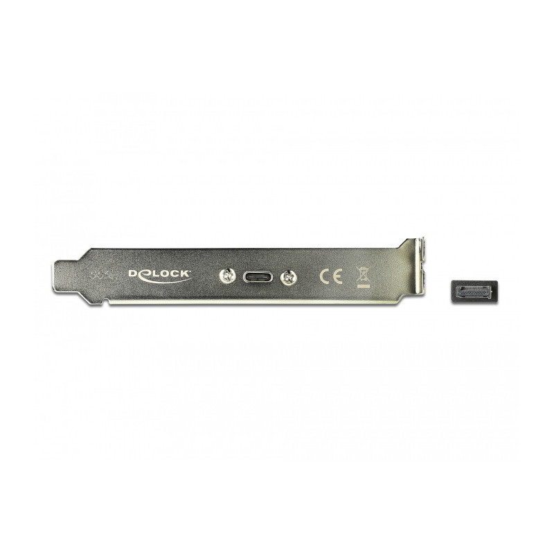 DeLOCK 89936 USB-kaapeli 0,5 m USB 3.2 Gen 2 (3.1 Gen 2) USB A USB C Musta