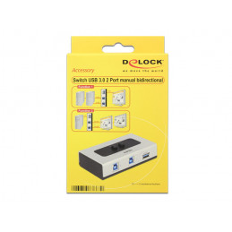 DeLOCK 87667 tietokoneen datavaihde