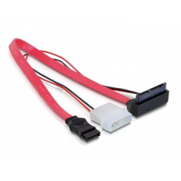 DeLOCK SATA Cable Micro 0.3m SATA-kaapeli 0,3 m Punainen