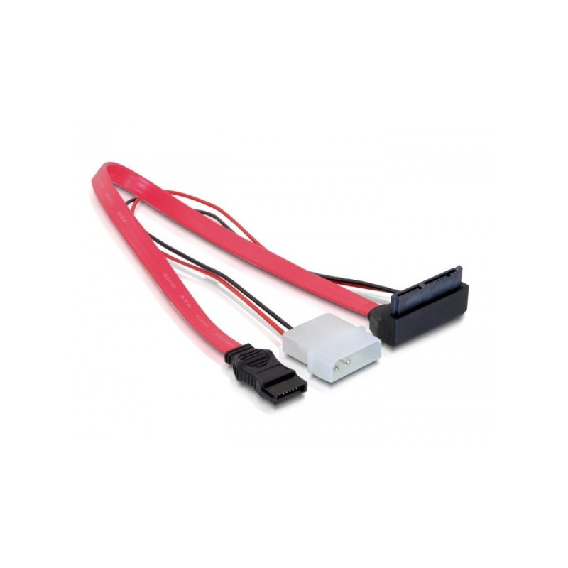 DeLOCK SATA Cable Micro 0.3m SATA-kaapeli 0,3 m Punainen