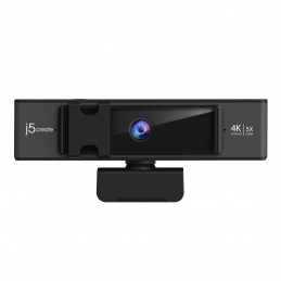 j5create JVCU435-N USB™ 4K Ultra HD -verkkokamera ja 5x Digitaalinen zoomi -kaukosäädin