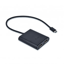 i-tec C31DUAL4KDP USB grafiikka-adapteri 3840 x 2160 pikseliä Musta