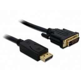 DeLOCK Displayport  DVI 24+1 St St 2m DVI-D