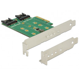 DeLOCK 89518 liitäntäkortti -sovitin Sisäinen M.2, SATA