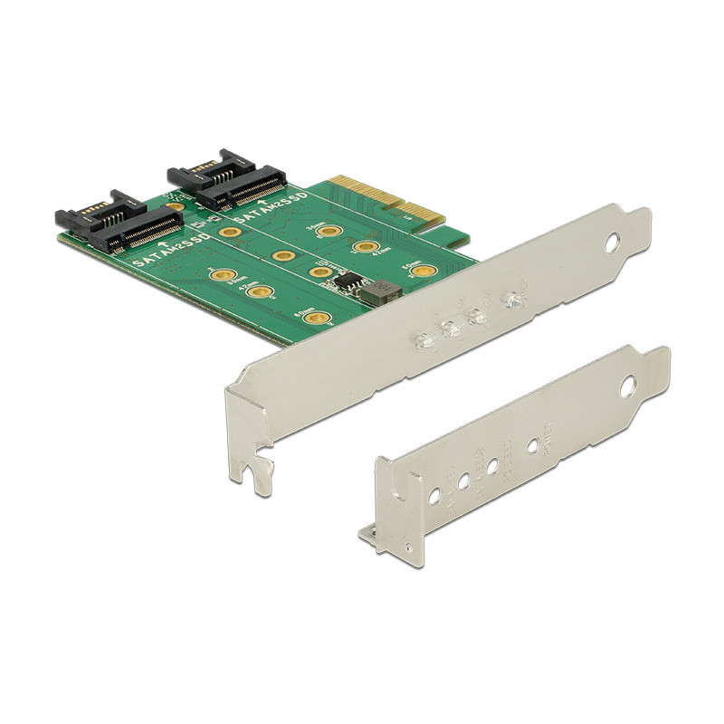 DeLOCK 89518 liitäntäkortti -sovitin Sisäinen M.2, SATA