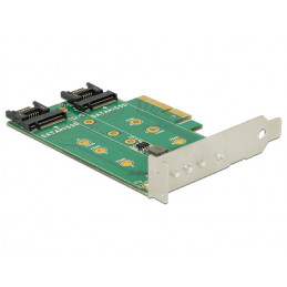 DeLOCK 89518 liitäntäkortti -sovitin Sisäinen M.2, SATA