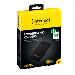 Intenso XS20000 Litium polymeeri (LiPo) 20000 mAh Musta