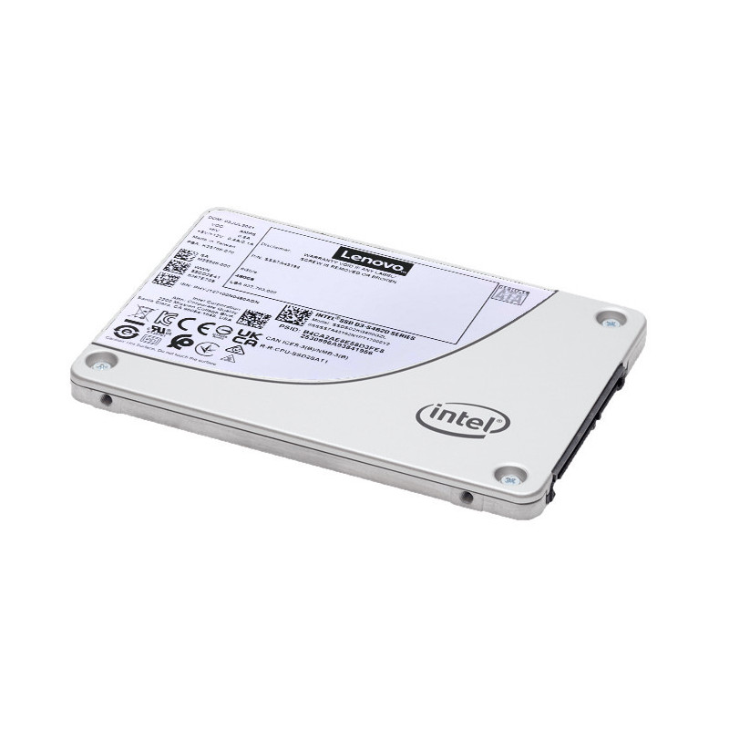 Lenovo 4XB7A17125 SSD-massamuisti 2.5" 480 GB Serial ATA III 3D TLC NAND