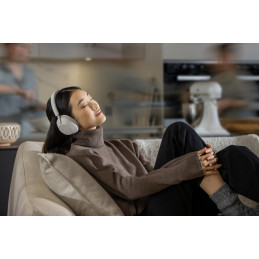 Sony WH-1000XM5 Kuulokkeet Langallinen & langaton Pääpanta Puhelut Musiikki Bluetooth Hopea, Valkoinen