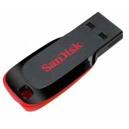 SanDisk Cruzer Blade USB-muisti 16 GB USB A-tyyppi 2.0 Musta, Punainen