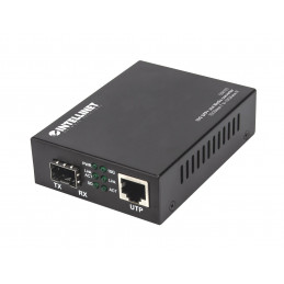 Intellinet 508193 verkon mediamuunnin 10000 Mbit s Musta