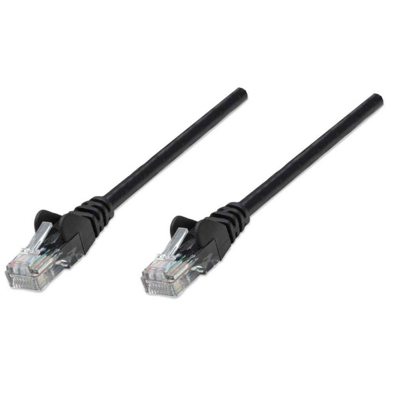 Intellinet 320764 verkkokaapeli Musta 3 m Cat5e U UTP (UTP)
