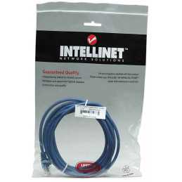 Intellinet 318938 verkkokaapeli Sininen 1 m Cat5e U UTP (UTP)