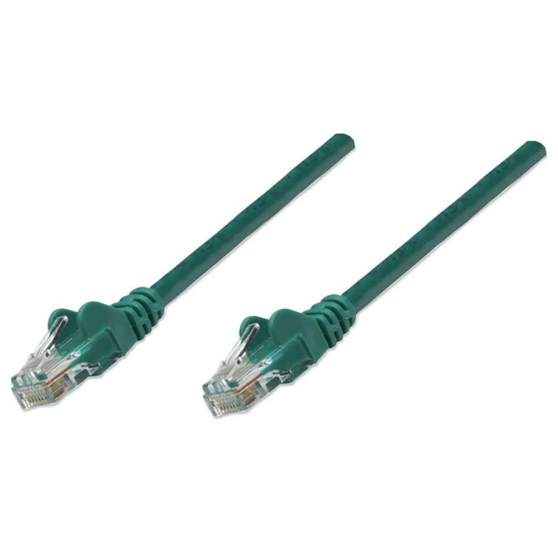 Intellinet 318945 verkkokaapeli Vihreä 1 m Cat5e U UTP (UTP)