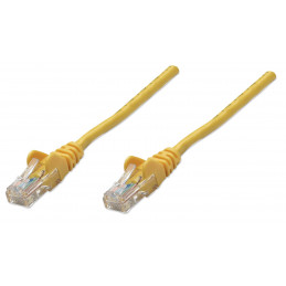 Intellinet RJ-45 M M, 10m verkkokaapeli Keltainen Cat5e U UTP (UTP)