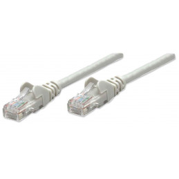 Intellinet 340427 verkkokaapeli Harmaa 0,5 m Cat6 U UTP (UTP)