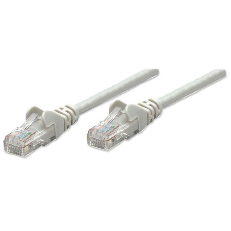 Intellinet 340427 verkkokaapeli Harmaa 0,5 m Cat6 U UTP (UTP)