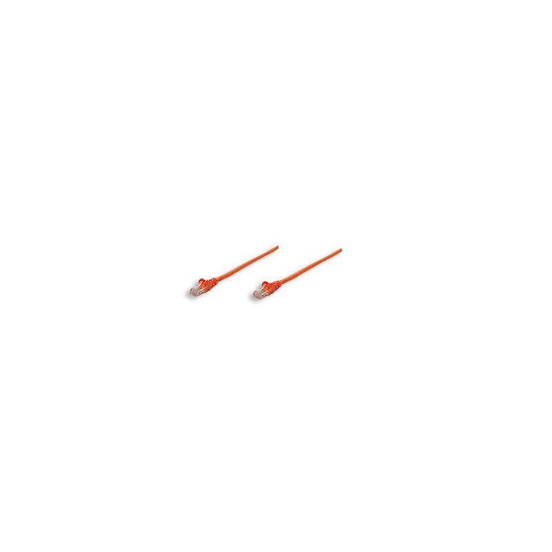 Intellinet RJ-45, 5m, Cat5e, UTP verkkokaapeli Oranssi