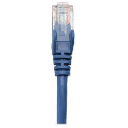 Intellinet RJ-45 M M, 20m verkkokaapeli Sininen Cat5e U UTP (UTP)