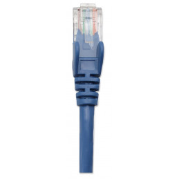 Intellinet RJ-45, M M, 10m verkkokaapeli Sininen Cat5e U UTP (UTP)