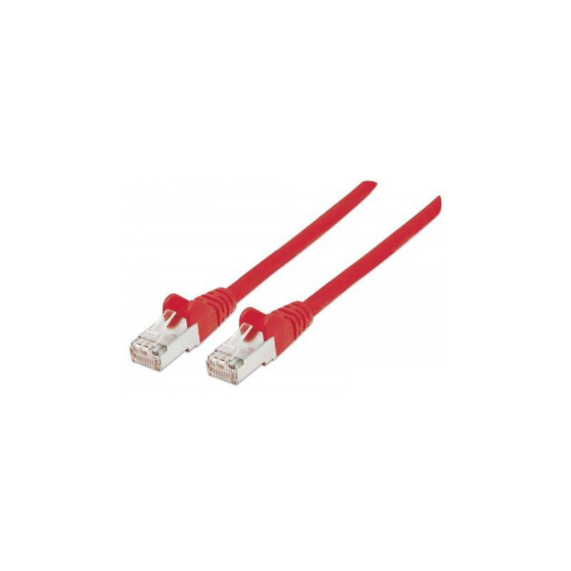 Intellinet 330589 verkkokaapeli Punainen 3 m Cat5e S FTP (S-STP)