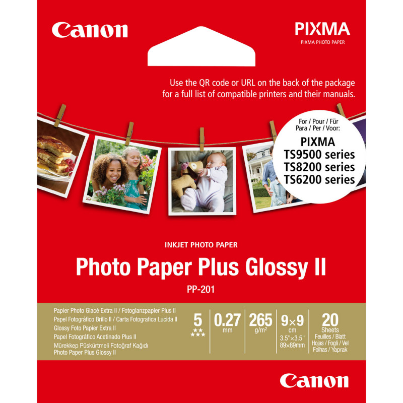 Canon 2311B070 valokuvapaperi Valkoinen Kiilto