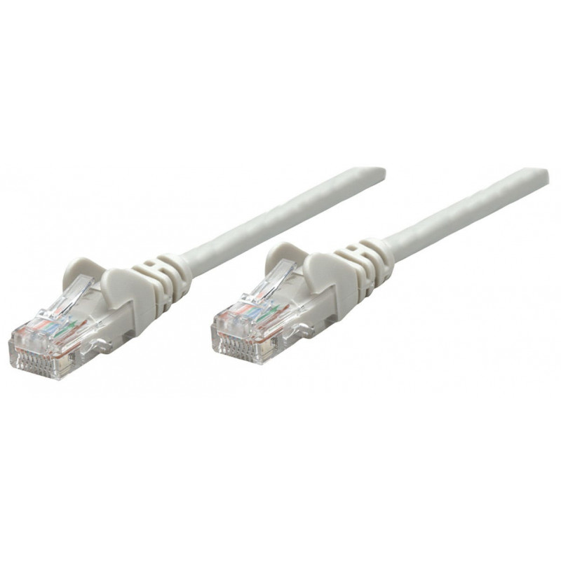 Intellinet 0.25m Cat6A SFTP verkkokaapeli Harmaa 0,25 m S FTP (S-STP)