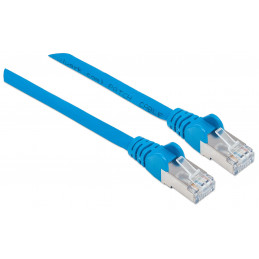 Intellinet 30m CAT6a S FTP verkkokaapeli Sininen S FTP (S-STP)