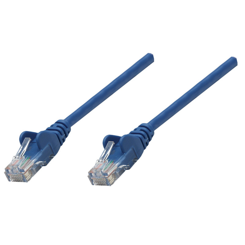 Intellinet 0.25m Cat6A SFTP verkkokaapeli Sininen 0,25 m S FTP (S-STP)