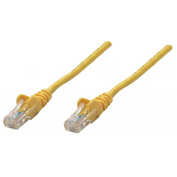 Intellinet Cat6A, SFTP, 0.25m verkkokaapeli Keltainen 0,25 m S FTP (S-STP)