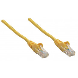 Intellinet Cat6A, SFTP, 0.25m verkkokaapeli Keltainen 0,25 m S FTP (S-STP)