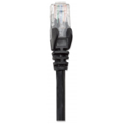 Intellinet Cat6A, SFTP, 0.25m verkkokaapeli Musta 0,25 m S FTP (S-STP)